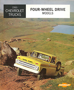 1965 Chevrolet 4WD Brochure